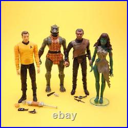 STAR TREK? ORIGINAL Wave 3 KIRK KOR GORN ORION Diamond Select Art Asylum