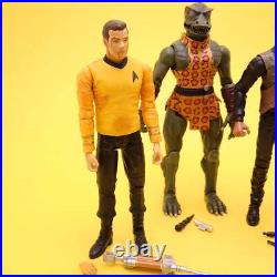 STAR TREK? ORIGINAL Wave 3 KIRK KOR GORN ORION Diamond Select Art Asylum