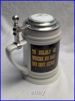 STAR TREK Original Cast Catch-a-Star Tankard Stein Ltd 1994. Ed. 2170 of 2500