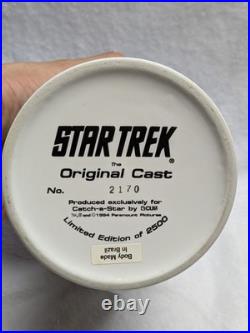 STAR TREK Original Cast Catch-a-Star Tankard Stein Ltd 1994. Ed. 2170 of 2500