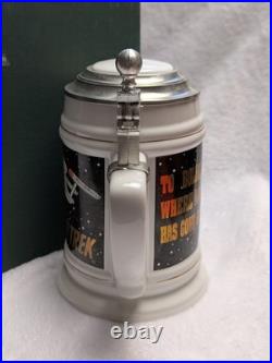 STAR TREK Original Cast Catch-a-Star Tankard Stein Ltd 1994. Ed. 2170 of 2500