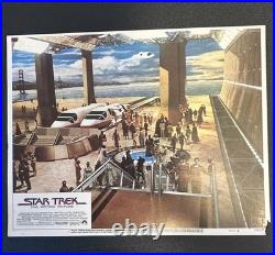 STAR TREK Original Lot of 4 Lobby Cards (Cards 1, 4, 5, 7) 1979 RARE