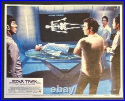 STAR TREK Original Lot of 4 Lobby Cards (Cards 1, 4, 5, 7) 1979 RARE