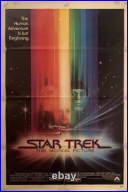 STAR TREK Original One Sheet Movie Poster 1979 STAR TREK Original One Sheet Movie Poster 1979