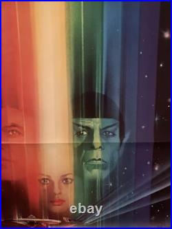STAR TREK Original One Sheet Movie Poster 1979 STAR TREK Original One Sheet Movie Poster 1979