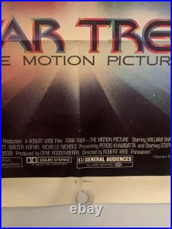 STAR TREK Original One Sheet Movie Poster 1979 STAR TREK Original One Sheet Movie Poster 1979