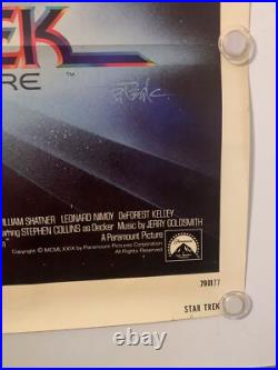 STAR TREK Original One Sheet Movie Poster 1979 STAR TREK Original One Sheet Movie Poster 1979