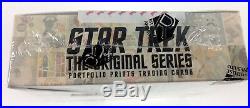 STAR TREK Original PORTFOLIO PRINTS Sealed Rittenhouse Trading Card ARCHIVE BOX