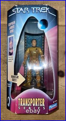 STAR TREK Original Series 4 x Transporter Figures Series, Never Opened, Rare