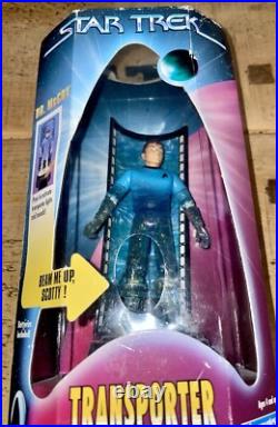 STAR TREK Original Series 4 x Transporter Figures Series, Never Opened, Rare