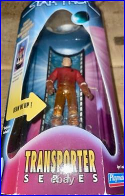 STAR TREK Original Series 4 x Transporter Figures Series, Never Opened, Rare