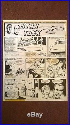STAR TREK Original comic art Valiant 1972