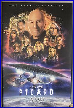 STAR TREK PICARD Matt Version Vice Press Paul Shipper Limited Print 1/175