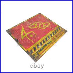 STAR TREK STRANGE NEW WORLDS Crashed Ship Sign 12x12 Original Prop (1501-2086)