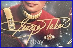 STAR TREK Signed autographed 8x10 photo KOENIG, TAKEI, DOOHAN, NICHOLS JSA