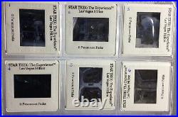 STAR TREK THE EXPERIENCE? Vegas 6 x 35mm Slide Transparency Paramount ORIGINAL