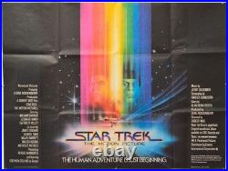 STAR TREK THE MOTION PICTURE (1979) Original Cinema Quad Movie Poster