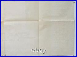 STAR TREK THE MOTION PICTURE (1979) Original Cinema Quad Movie Poster