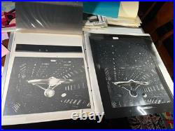 STAR TREK THE MOTION PICTURE 1979 production Art USS ENTERPRISE movie Props X1