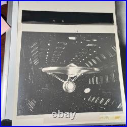 STAR TREK THE MOTION PICTURE 1979 production Art USS ENTERPRISE movie Props X1