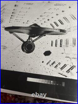 STAR TREK THE MOTION PICTURE 1979 production Art USS ENTERPRISE movie Props X1