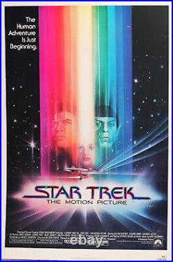 STAR TREK THE MOTION PICTURE Original 1979 movie poster 27x40