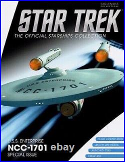 STAR TREK TOS XL Enterprise NCC-1701 Deluxe Collector Edition Box 11 Eaglemoss