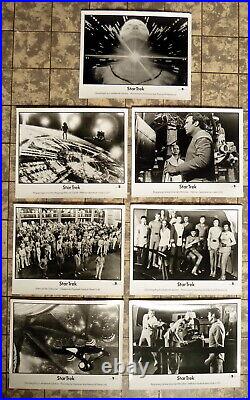 STAR TREK The Motion Picture 7 East German Lobby Cards L C SHATNER ´86 Rare