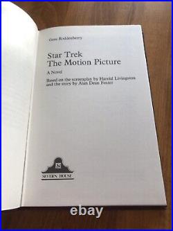 STAR TREK The Motion Picture, First British Hardback Edition, 1980, London