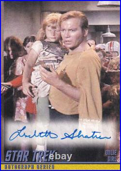 STAR TREK The Original Series Autograph A140 Lisabeth Shatner as Onlie Girl