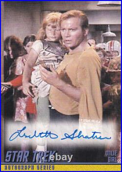 STAR TREK The Original Series Autograph A140 Lisabeth Shatner as Onlie Girl