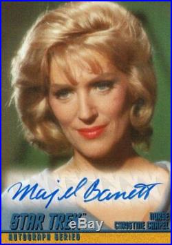 STAR TREK The Original Series Autograph Card A30 Majel Barrett as Christine C