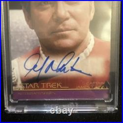 STAR TREK The Original Series Autograph William Shatner as Captain Kirk