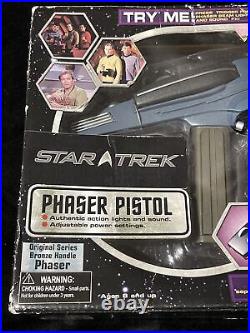STAR TREK The Original Series Phaser Pistol 2-in-1 Design Art Asylum, 2007