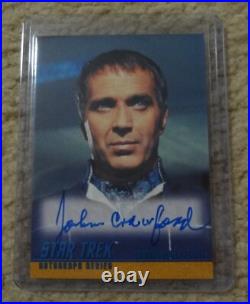 STAR TREK The Original Series (TOS) Autograph A116 John Crawford as COM Ferris