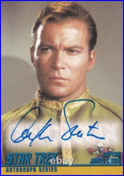 STAR TREK The Original Series TOS Autograph Card A1 William Shatner CAPT KIRK