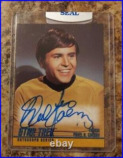 STAR TREK The Original Series (TOS) Autograph Card A28 Walter Koenig as Chekov
