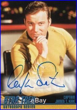 STAR TREK The Original Series (TOS) Autograph Card A31 William Shatner as Kirk