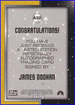 STAR TREK The Original Series (TOS) Autograph Card A32 James Doohan as Scotty