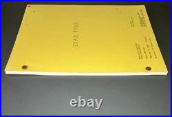 STAR TREK The Way to Eden 1968 First Draft Script Paramount Greg Jein Collection