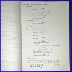 STAR TREK The Way to Eden 1968 First Draft Script Paramount Greg Jein Collection