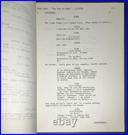 STAR TREK The Way to Eden 1968 First Draft Script Paramount Greg Jein Collection STAR TREK The Way to Eden 1968 First Draft Script Paramount Greg Jein Collection