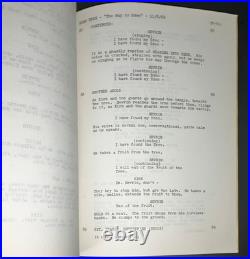 STAR TREK The Way to Eden 1968 First Draft Script Paramount Greg Jein Collection