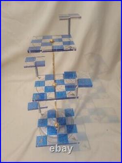 STAR TREK Tri-dimensional 3D Chess Set 1994 Franklin Mint Official FREE Ship