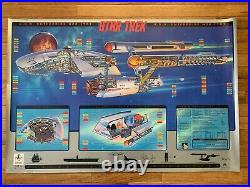 STAR TREK USS ENTERPRISE Cutaway Poster TOS SIGNED Limited Edition 24 x 36 w COA