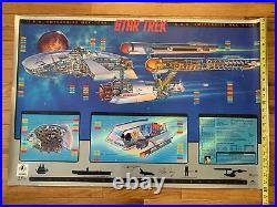 STAR TREK USS ENTERPRISE Cutaway Poster TOS SIGNED Limited Edition 24 x 36 w COA