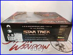 STAR TREK USS ENTERPRISE NCC 1701 A 16 Inch Starship Legends Art Asylum NEW