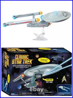 STAR TREK Universe Original Series 21 U. S. S. Enterprise Ship with Lights an