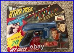 STAR TREK VINTAGE 1966 Tracer Gun MOC Grand Toys Sealed! NBC