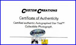 STAR TREK WILLIAM SHATNER & LEONARD NIMOY SIGNED AUTOGRAPH 8 x 10 PHOTO PRINT